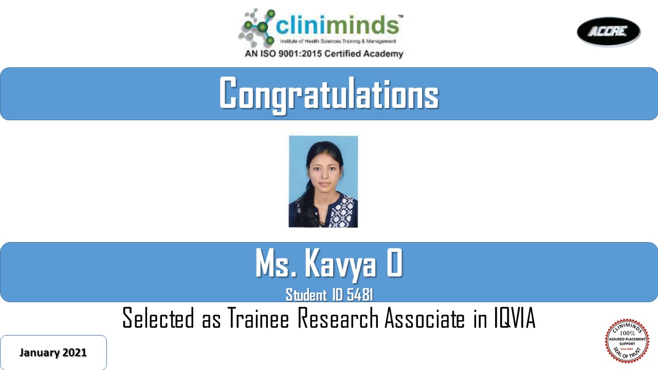 Cliniminds Drug Regulatory Affairs Placements